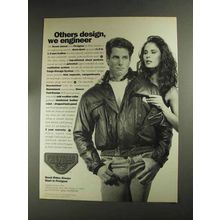 1992 Hein Gericke Firstgear Scout Jacket Ad - Engineer