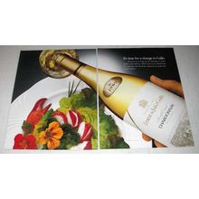 1992 2-pg Gallo Chardonnay Wine Ad - Time For A Change