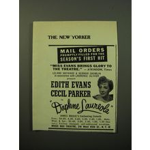 1950 Daphne Laureola Play Advertisement - Mail orders promptly filled
