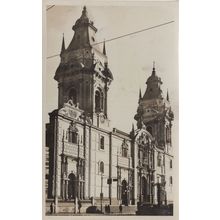 Basilica Mayor Lima Peru Real Photo Mint Postcard