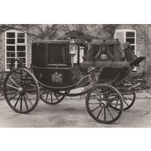 Shrewsbury State Coach Hooper Carriage Real Photo Postcard