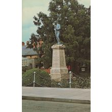 War Memorial Llandrindod Wells Welsh 1970s Postcard