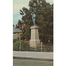 War Memorial Llandrindod Wells Welsh 1970s Postcard