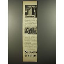 1954 Sheraton Hotels Advertisement - Juleps and Jubilee