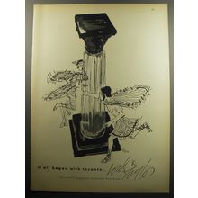 1957 Lord & Taylor Incanto Perfume Ad - It all began with Incanto