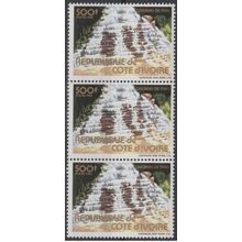 Côte d'Ivoire 1982 Mi. 764 Waterfall Wasserfälle Cascades de Man Bande MNH**