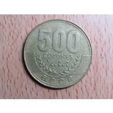 Costa Rica 2005 500 Colones Coin