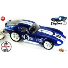 VERY RARE KEYCHAIN BLUE 64~65 SHELBY COBRA DAYTONA Ltd