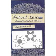 Tattered Lace. Lavish Blooms Lily Die Set. Die Cutting Cardmaking Scrapbooking