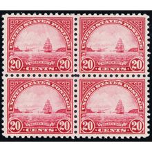 698, Mint VF NH 20¢ - Block of Four Stamps - SCV $50 - Stuart Katz