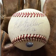 Bob Feller Signed Autographed "HOF 62" American League (OAL) Baseball: MLB Auth.