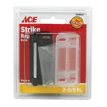 STRIKE W/SHIMS 2-5/8BLK