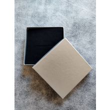 gift boxes square silver grey sheen box approx 9 cm x 9cm x 2 cm