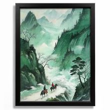 Japan Mountain Landscape Retro Wall Art Print Japanese Poster Picture Wall Print