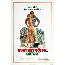 Gator (1976)_0 Movie Film Poster Canvas iconic design