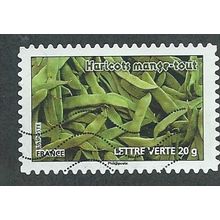 FRA 2012 ( LETTER 20g) 'GREEN VEGETABLES ' FINE USED (EBID41-174)