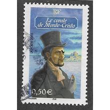 FRA 2003 50c 'LITERATURE -LE COMTE DE MONTE CARLO' FINE USED (EBID55-999)