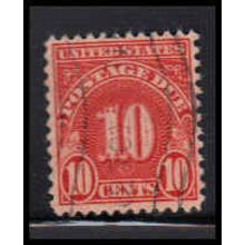 Used J84a 10c Postage Due Fine K1364