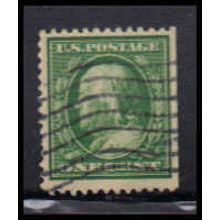 Used 374 1c Benjamin Franklin Very Fine BPS K2816