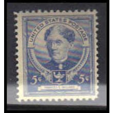 872 5c Frances Willard Just Clears MNH KA3195