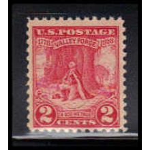 645 2c Valley Forge Barely Clears MNH O1306