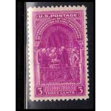 854 3c Washington Inauguration Fine MNH O6156