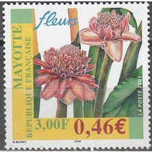 Mayotte 2001 Michel 106 Neuf ** Cote (2002) 2.00 € Fleurs