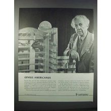 1946 Fortune Magazine Ad - Frank Lloyd Wright