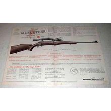 1963 Firearms International Musketeer II Rifle Ad