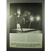 1963 Polaroid MP-3 Industrial View Camera Ad - The Work