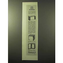 1964 Moseley 7000A X-Y, 7100A Strip Chart Recorder Ad