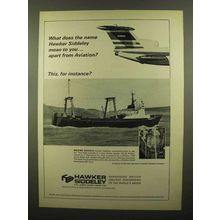 1965 Hawker Siddeley Ad - Mirrlees 1,592 Diesel