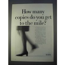 1966 Xerox Copiers Ad - How Many To The Mile?