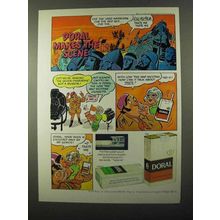 1971 Doral Cigarettes Ad - Makes the Scene