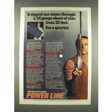 1976 Power Line 881 Gun Ad - Ripped Our Name