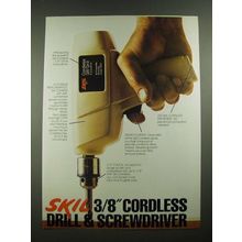 1976 Skil 3/8 Cordless Drill & Screw Driver Ad