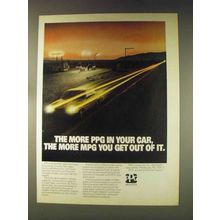 1976 PPG Industries Ad - The More MPG You Get