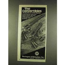 1977 Harrington & Richardson Model 676 Revolver Ad