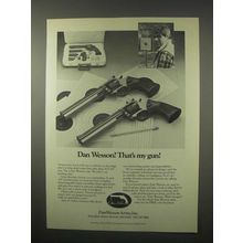1980 Dan Wesson Revolvers Ad - That's My Gun!