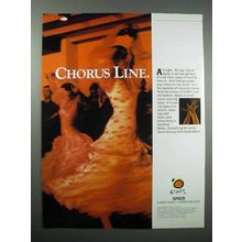 1986 Spain Tourism Ad - Chorus Line