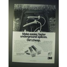1989 3M DBY/DBR Direct Bury Splice Kits Ad - Make easier, faster underground