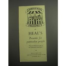 1948 Heal & Son Ad - Christmas prospect at Heal's presents for particular people