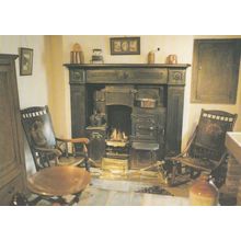 Yorkshire Wensleydale Cheese Museum Viewing Gallery Postcard