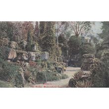 The Rocks Madresfield Court Malvern Worcs Old Postcard