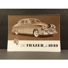 The Frazer for 1949 Manhattan Sales Brochure