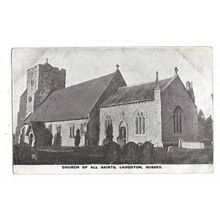 Church Of All Saints, Laughton, Sussex, Postcard.