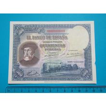Espana Spain 1935 500 Pesetas Banknote Reproduction - 147