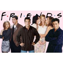 Friends TV series N.1 Poster or canvas - Rachel Ross Monica Chandler Joey A0-A4
