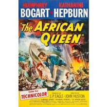 THE AFRICAN QUEEN (1951) 3 Poster Canvas Movie Film Print A0 A1 A2 A3 A4 A5 A6 A