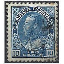 Canada 1922 SG253 10c Blue Fine Used. .